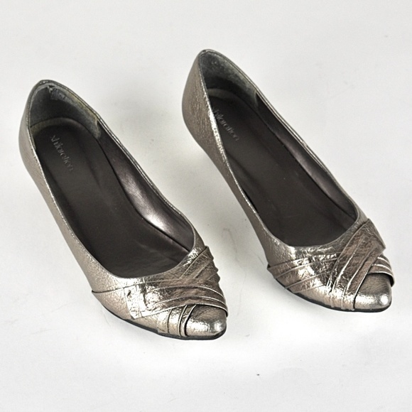 Xhilaration Shoes - Xhilaration Bronze Copper Dressy Metallic Flats